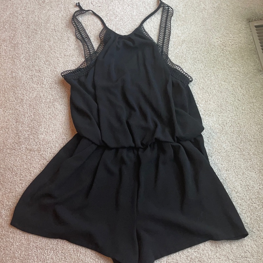 The cutest little black Romper